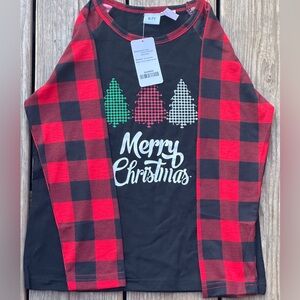 Shein | Christmas Pajamas Set Unisex. Size 6-7Y